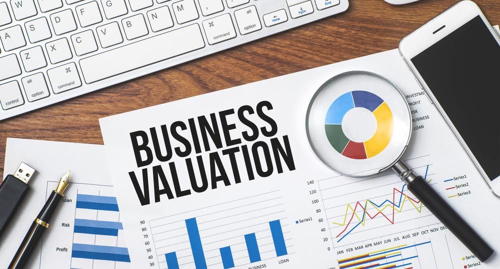 financial projections and business valuation